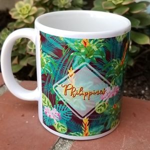 Philippines Coffee Cup Floral